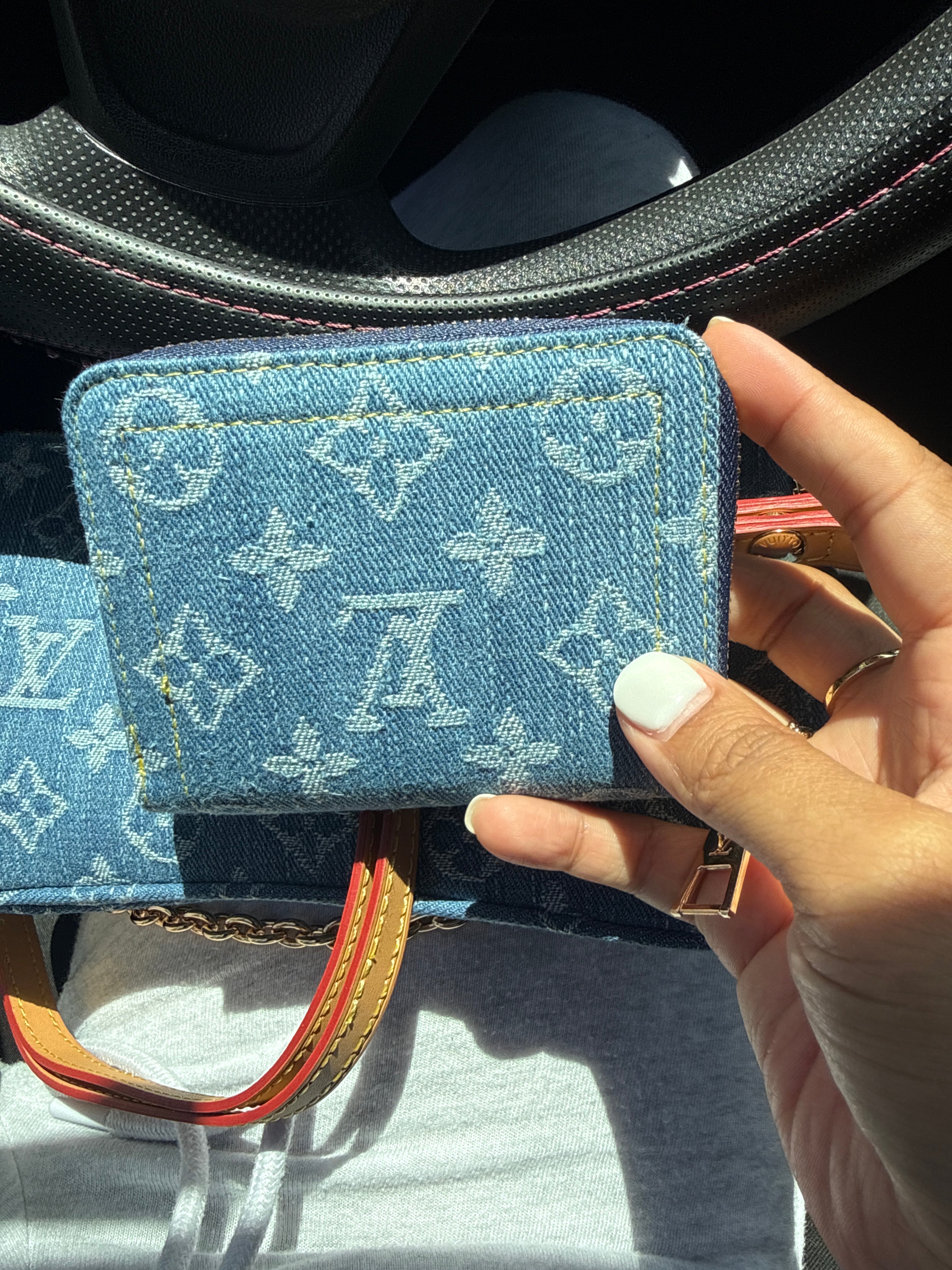 Denim Designer Cardholder (Pre Order)