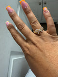 Pink Bow Ring